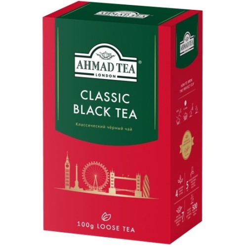 Ahmad Tea чай черный Классический, 100 гр